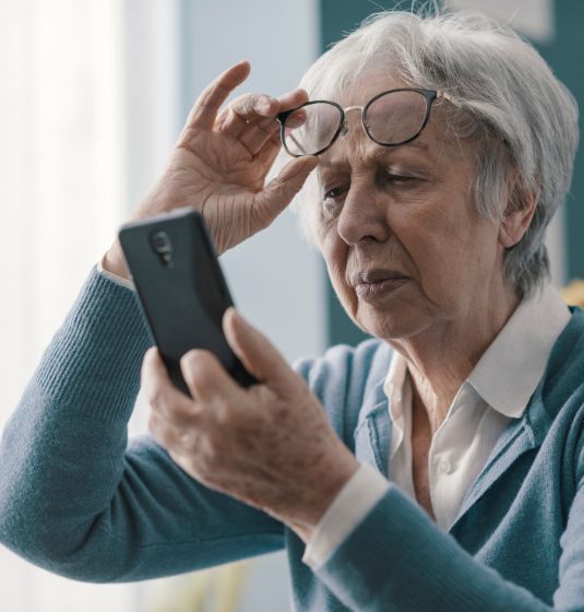 Low Vision and Contact Lens Care